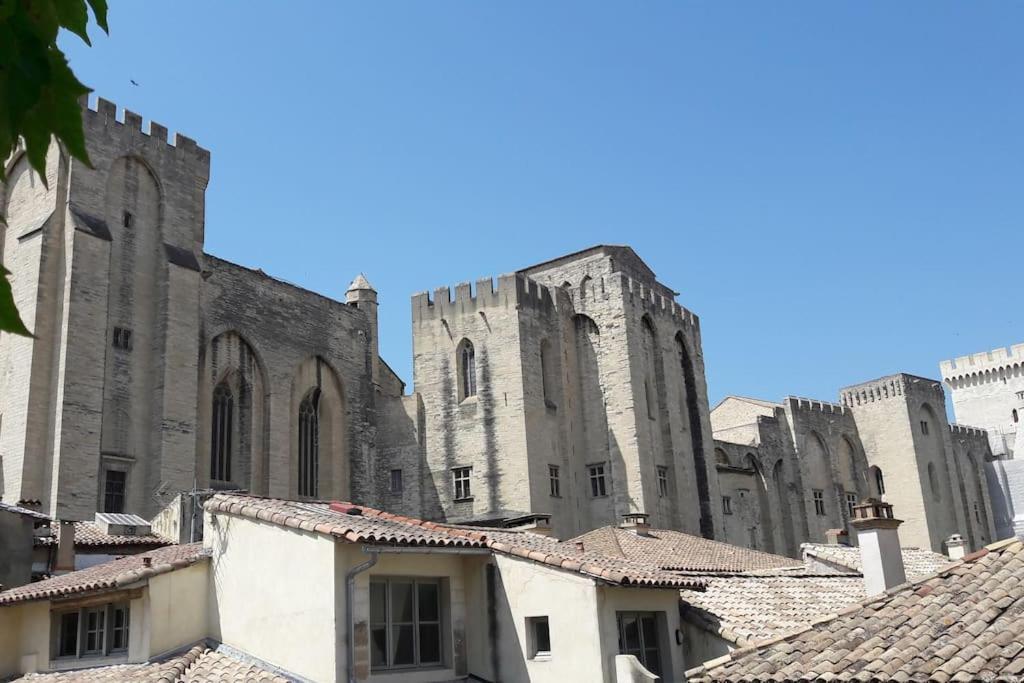 Renove, Vue Sur Palais Des Papes, Terrasse Et Wifi Troisieme Etage Apartment อาวีญง ภายนอก รูปภาพ